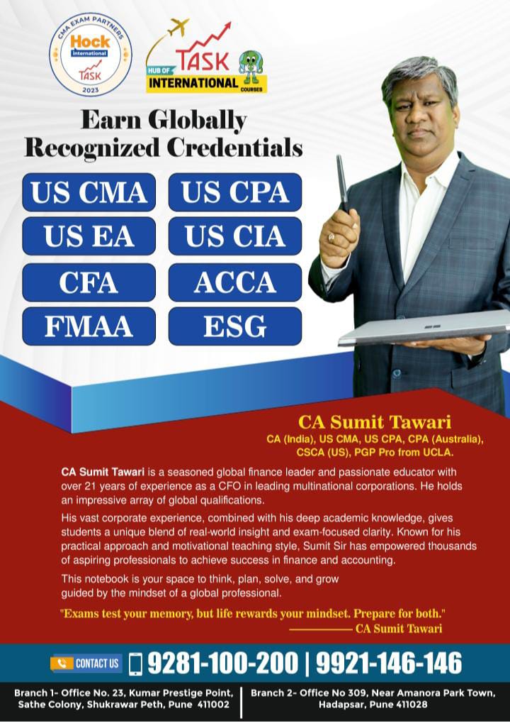 CA Sumit Tawari - Director, Task Academy